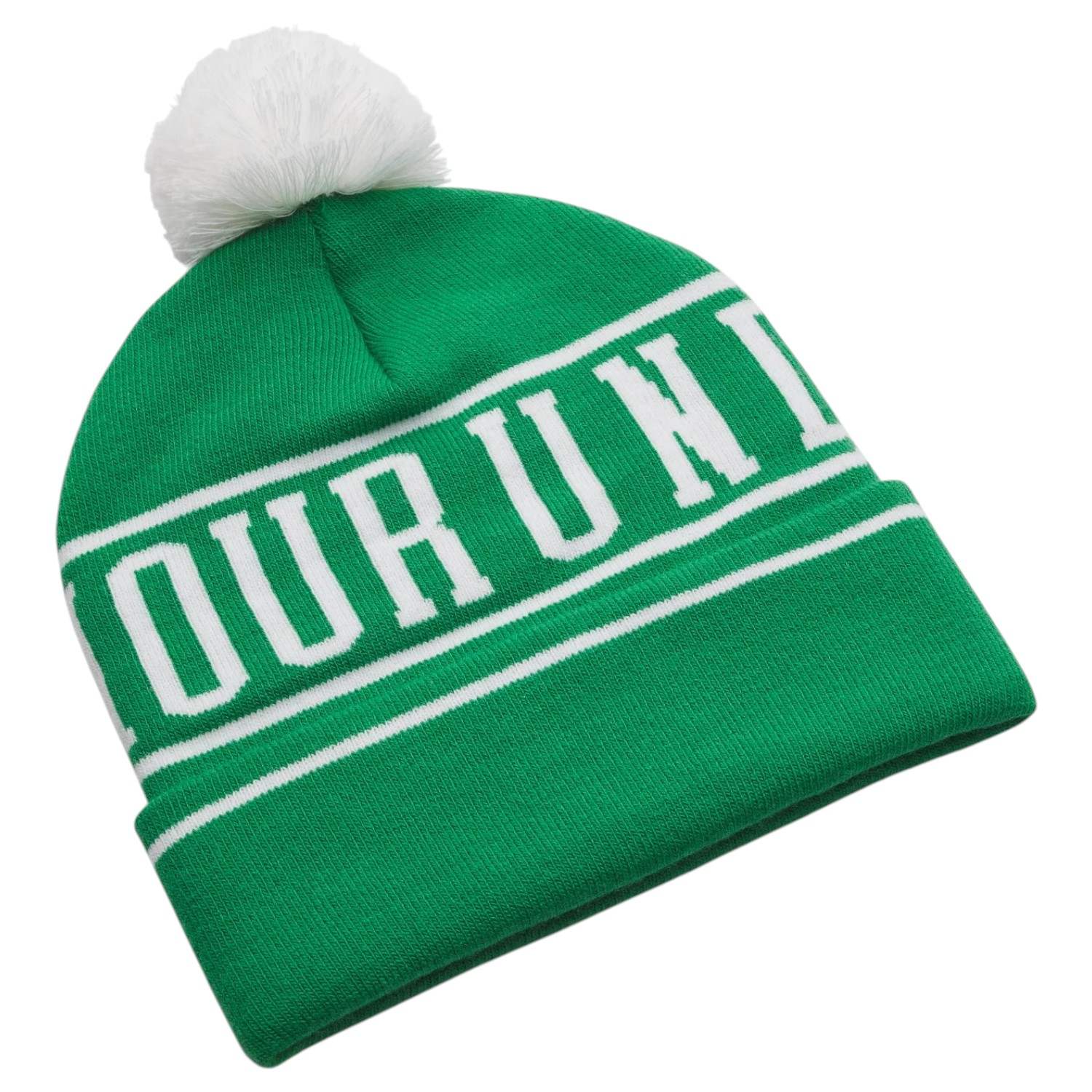 Under Armour Halftime Adults Light knit Pom Beanie Hat - Image 3