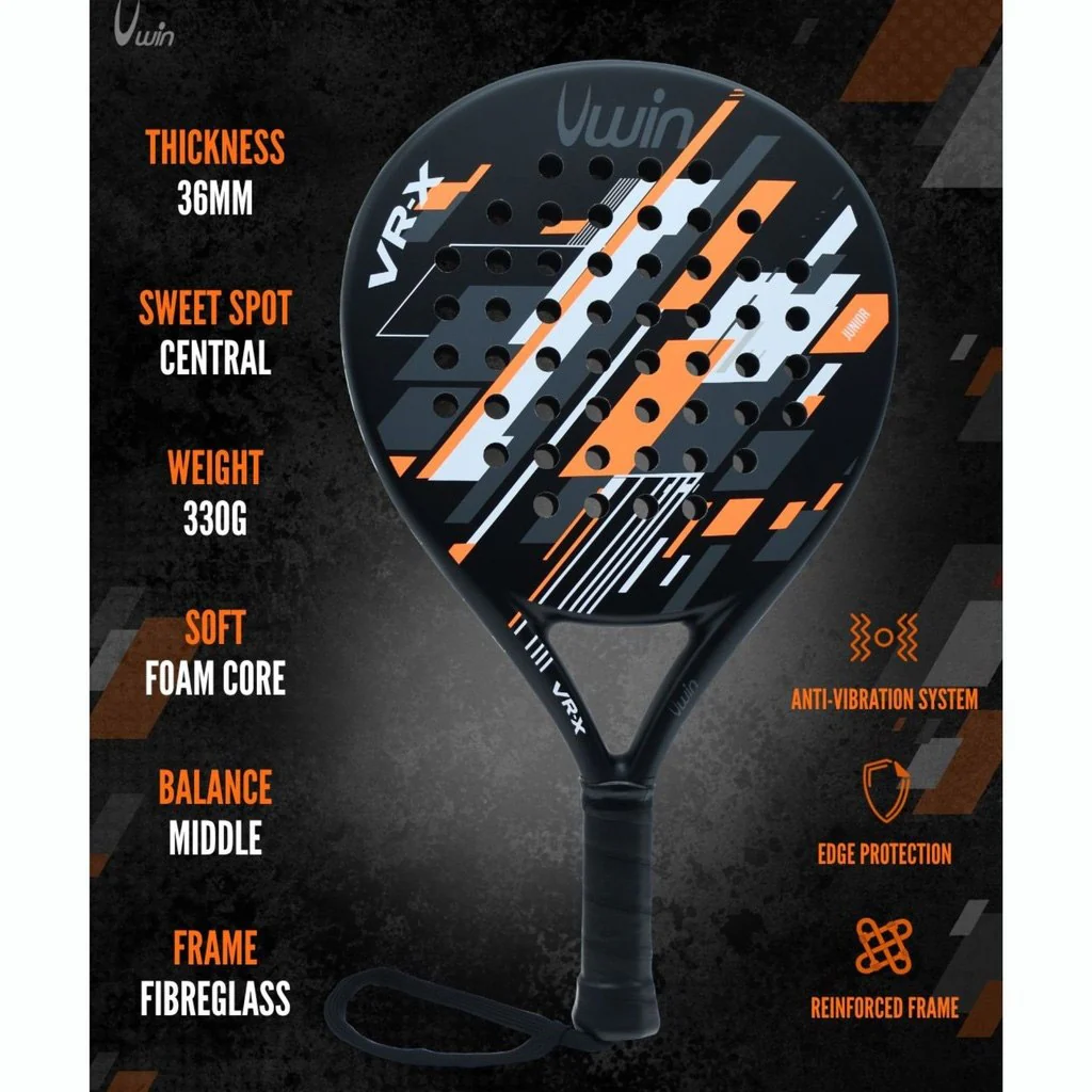 Uwin VR-X Round-Shape Junior Beginner Padel Racket - Image 10