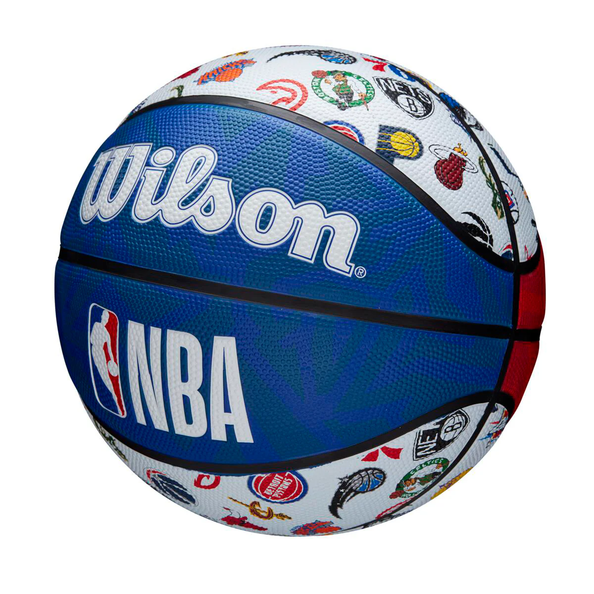 Wilson NBA All Team Red, White & Blue Basketball - Image 3