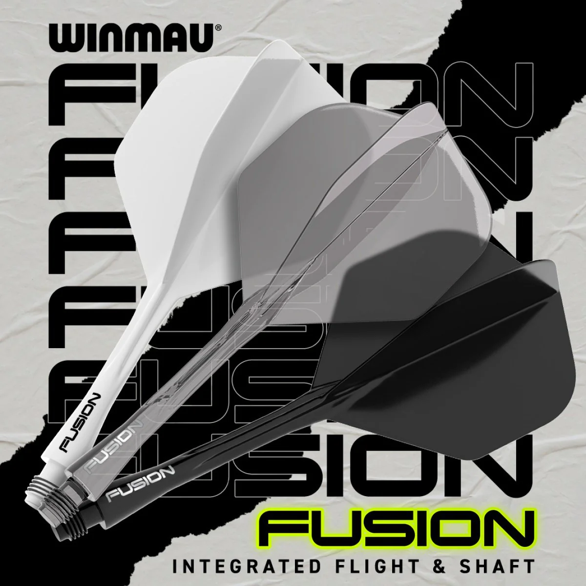 Winmau Fusion Integrated Flight & Shaft - Short - Image 5