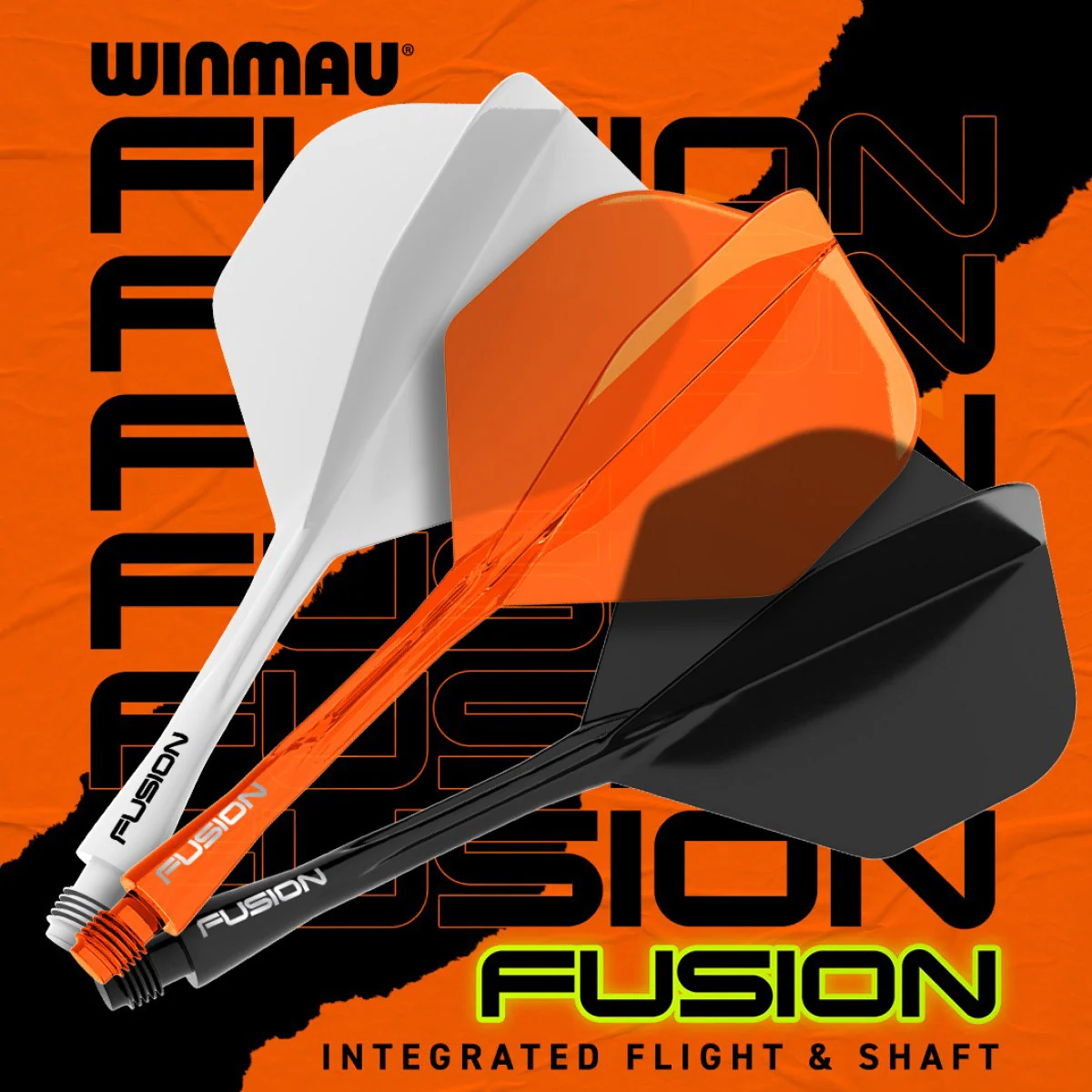 Winmau Fusion Integrated Flight & Shaft - Short - Image 5