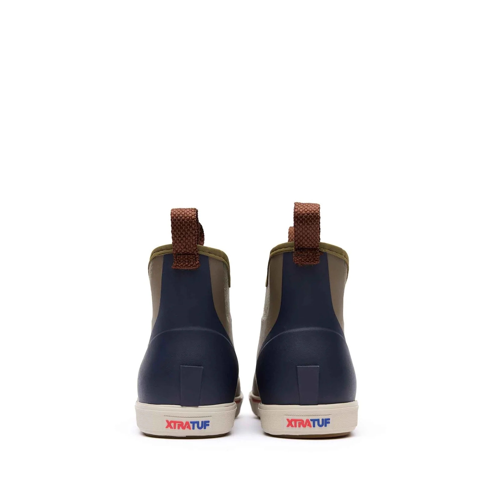 Xtratuf Mens Ankle Deck Vintage Boot Vintage Olive - Image 4