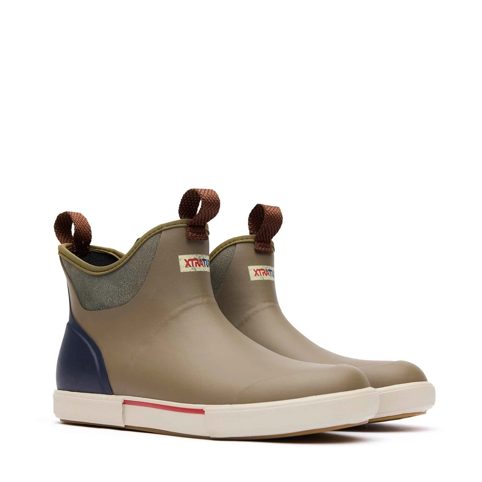 Xtratuf Mens Ankle Deck Vintage Boot Vintage Olive - Image 5