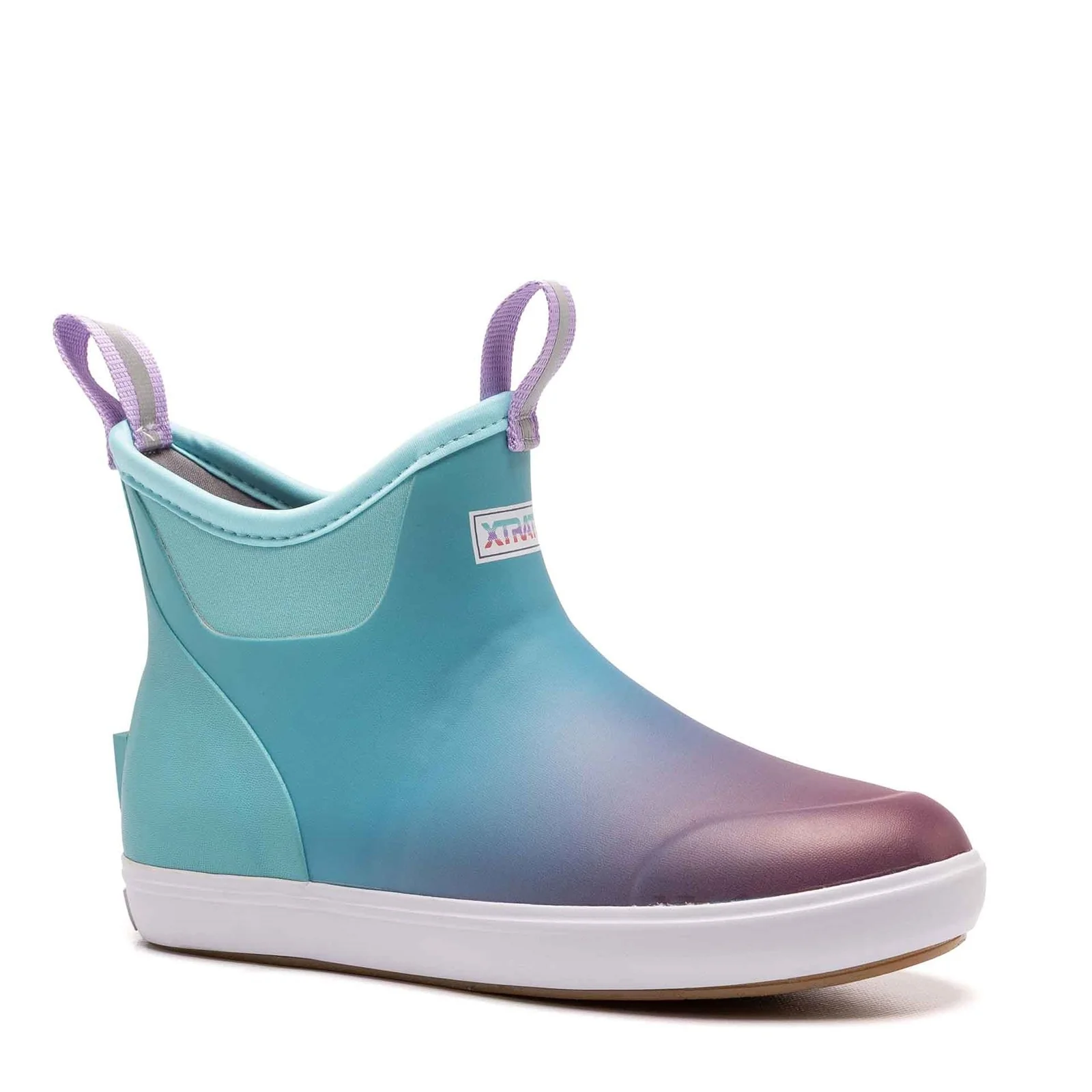 Xtratuf Womens Ankle Deck Boot Blue Aurora - Image 6
