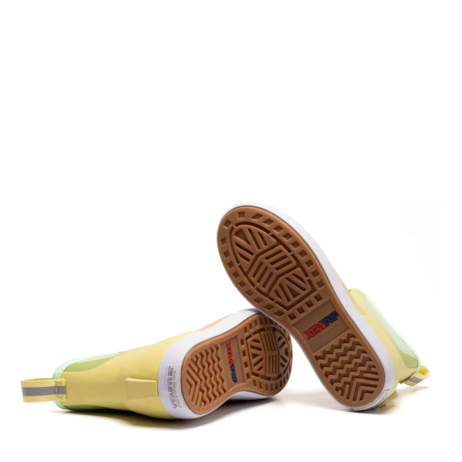 Xtratuf Womens Ankle Deck Boot Yellow Aurora - Image 3